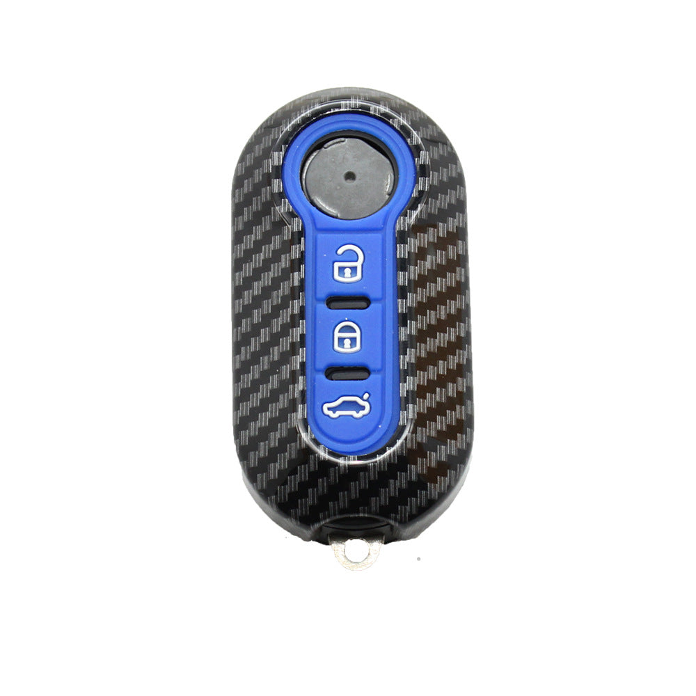 Applicable à Fiat 500 Boyue Key Shell Ottimo Fibre de carbone Viaggio cas clé