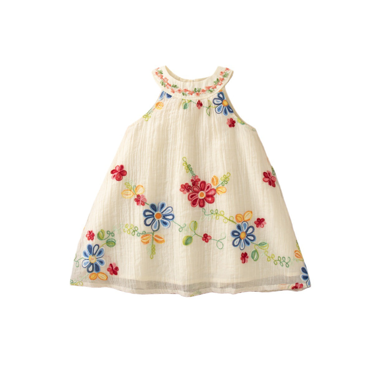 Robe vintage de style d'été pour filles