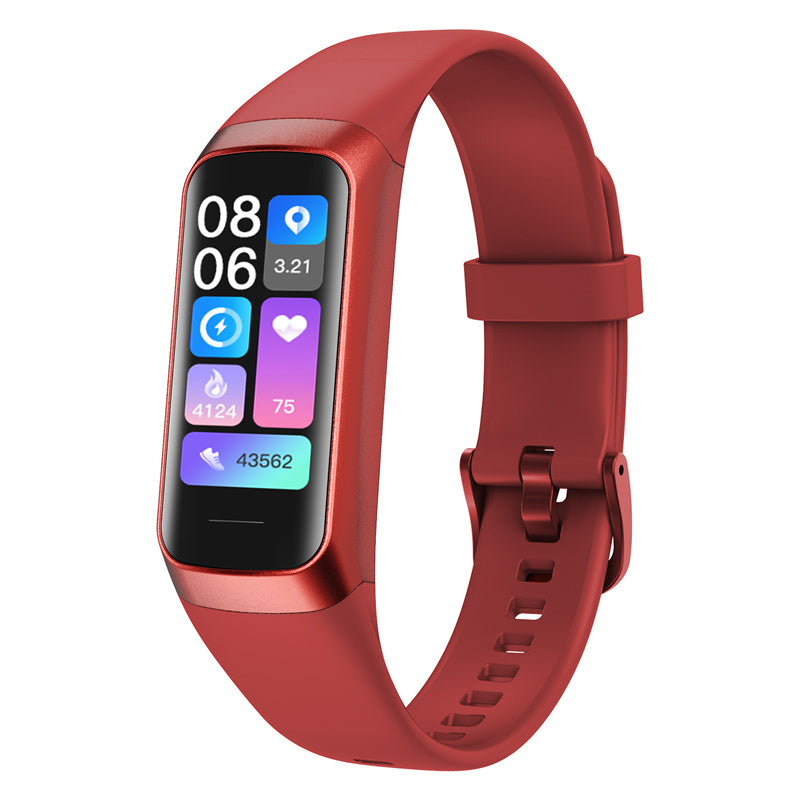 Écran de couleur Mode multisport Température du corps et fréquence cardiaque Imperméable Santé Smart Brac