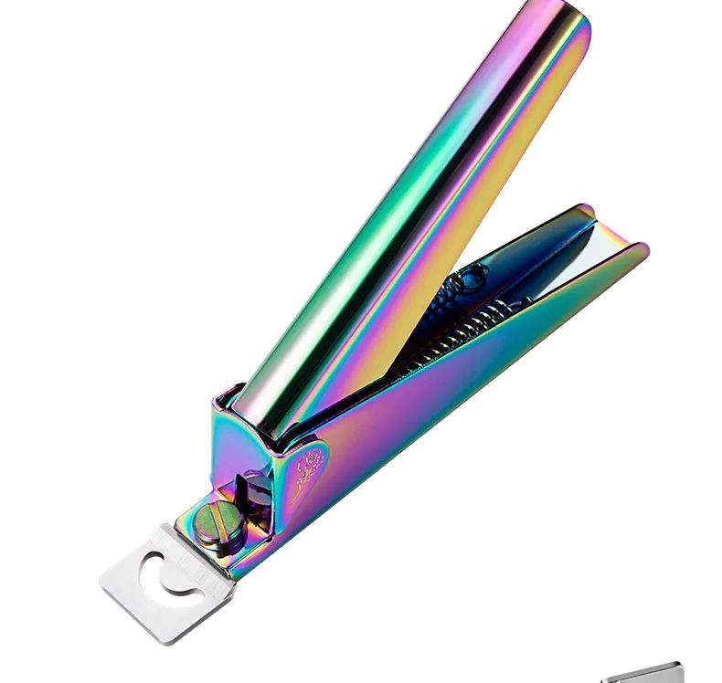 Acier inoxydable UV Gel faux ongles Conseils Trimmer Clipper Edge Cutter Nail Art Manucure U Wor