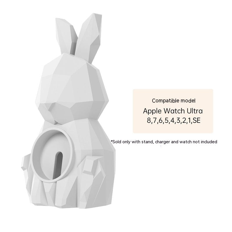 Support de chargeur de bureau en forme de lapin