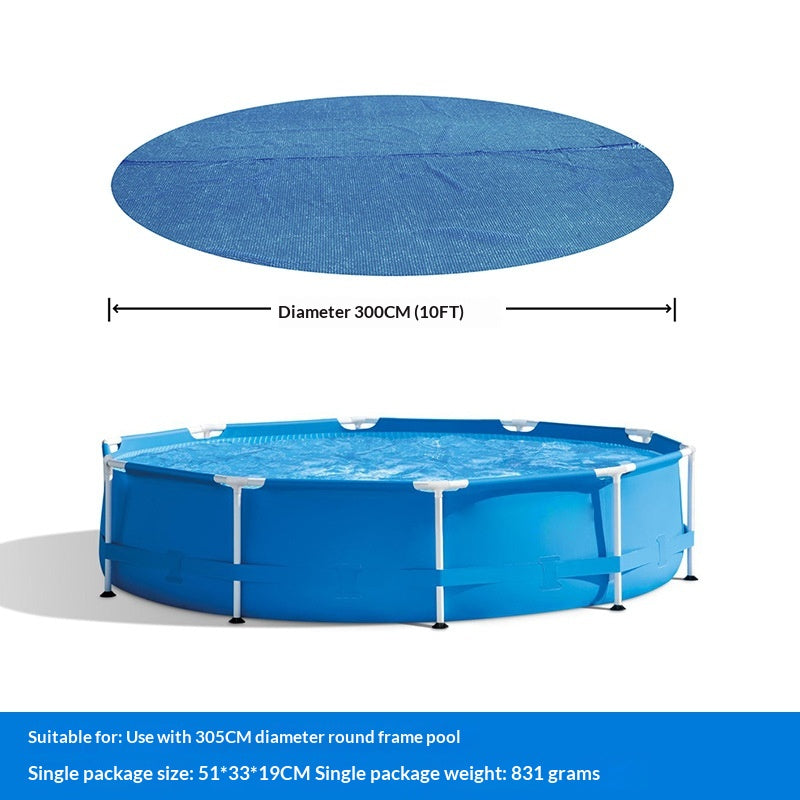 Piscine extérieure isolée PE Couverture de poussière