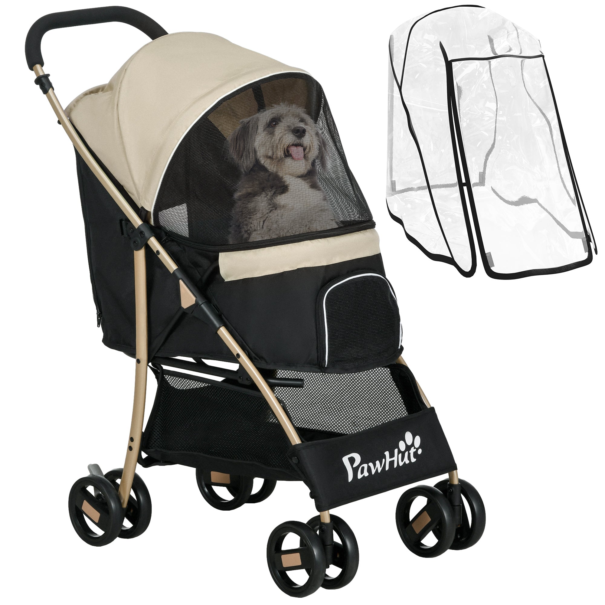 Poussette pour chiens de petite taille
