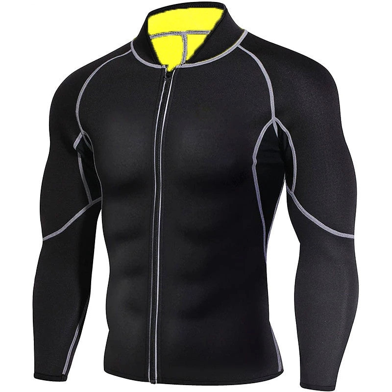 Costume sport sport de course pour hommes Yoga Sauna Fitness