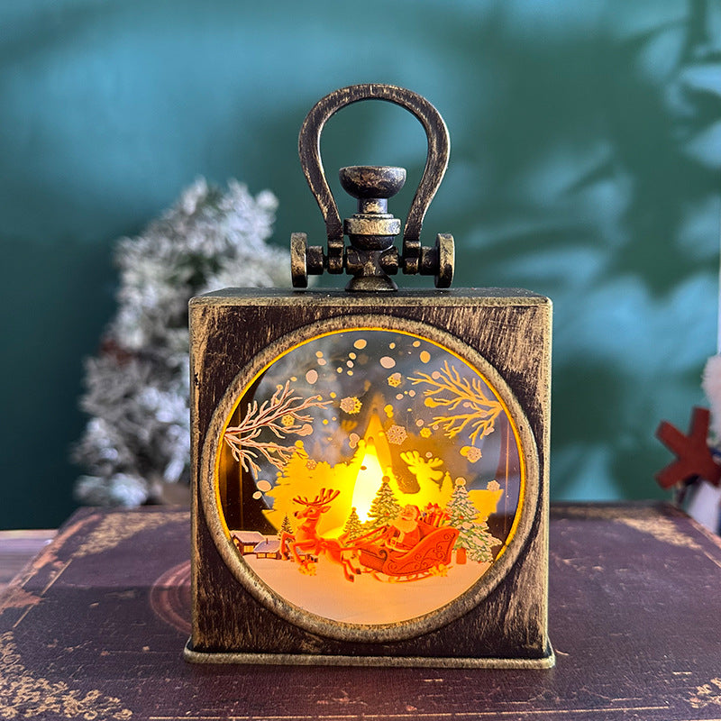 Décorations de Noël Boîte Cadeau Portable pour Enfants Creative