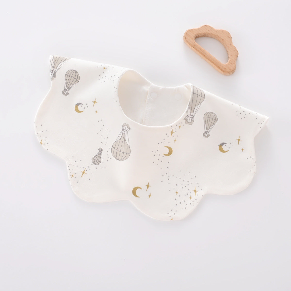 Bébé Bib Baby Pure Coton Imperméable Serviette Salive Nouveau-né