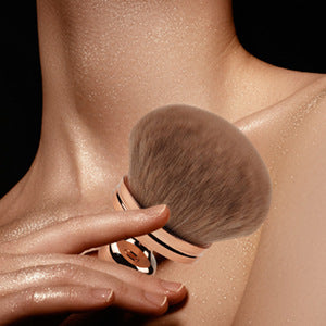 Brosse en poudre pour le corps de cou multifonctionnelle Brosse de maquillage souple surdimensionnée