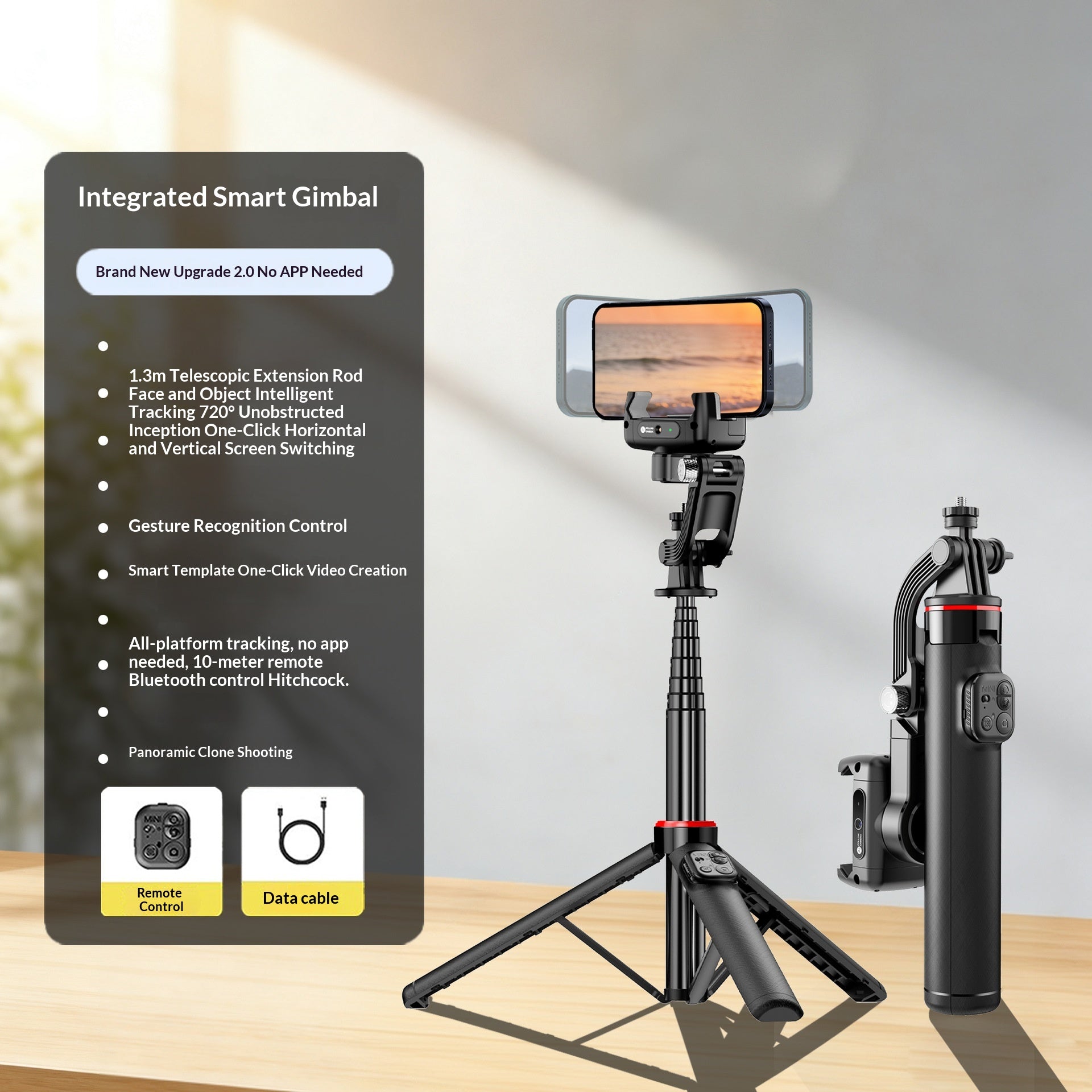Smart Facial Tracking Smartphone Gimbal Stabilizer