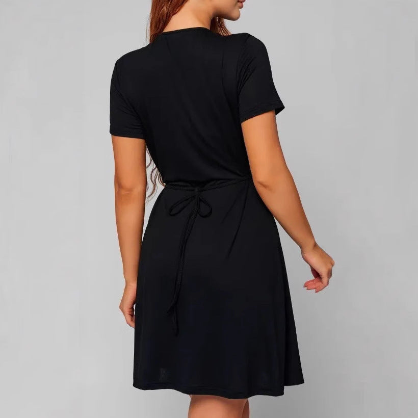 Robe courte casual une pièce pour femmes