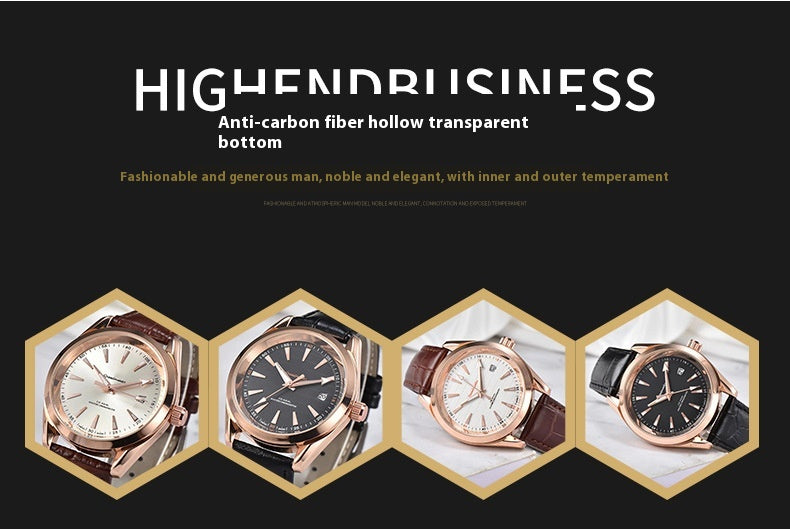 Montres Homme Business Montre mécanique automatique