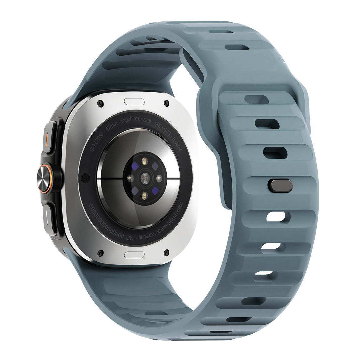Montres applicables Ultra Wave boucle inverse Silicone 47mm