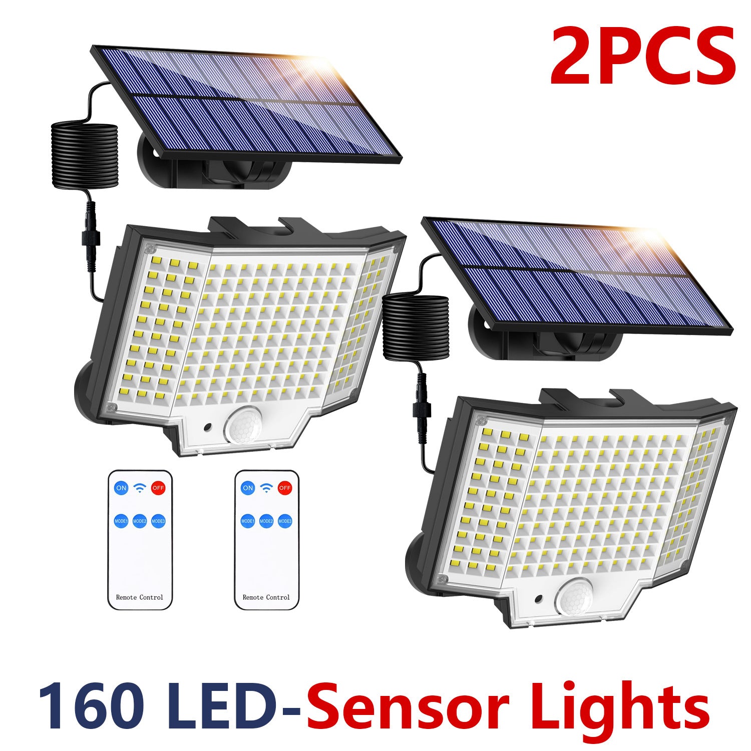 Balcon extérieur Yard Lampe LED Solar Split télécommande