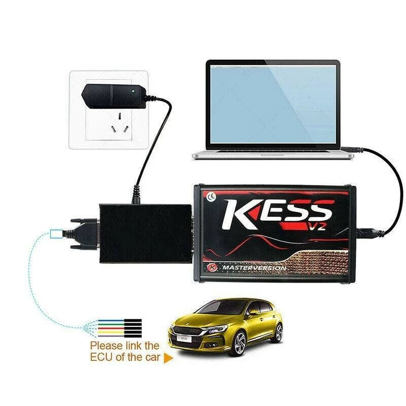 Red PCB KESS V2 V5.017 ECU Tuning Full Kit EU Master Online Pas de limite de jeton
