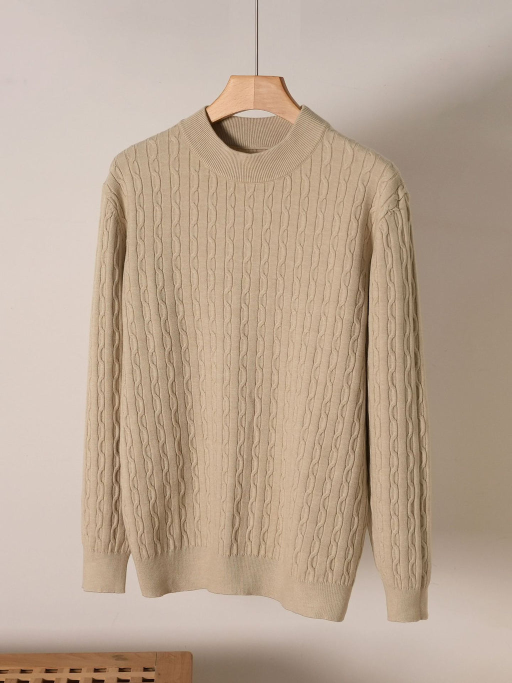 Pull-over en col rond à col rond pour hommes