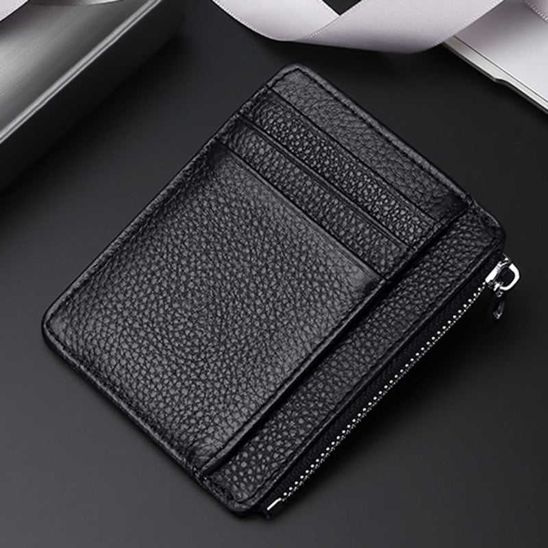 Porte-cartes en cuir Premier calque Porte-cartes en cuir