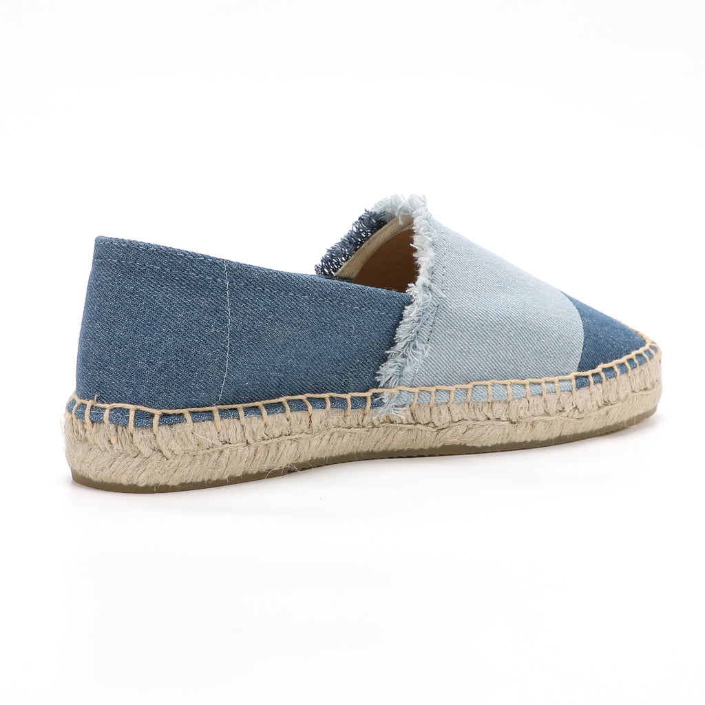 Chaussures de toile plate de Denim pour femmes de style Harajuku