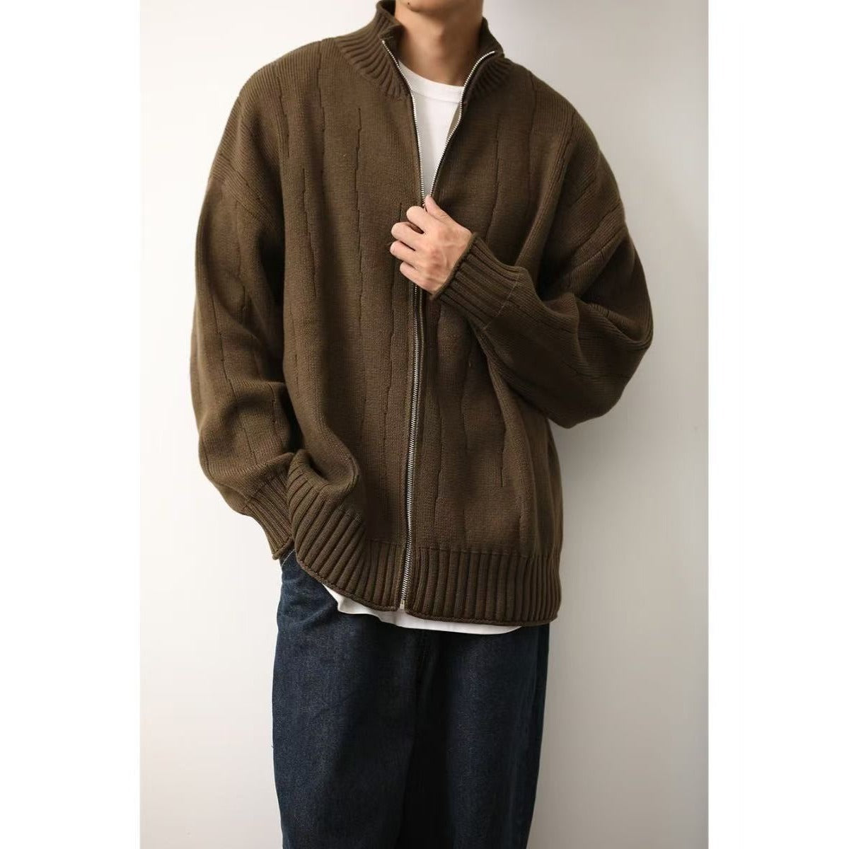 Chandail tricoté Veste casual pour hommes