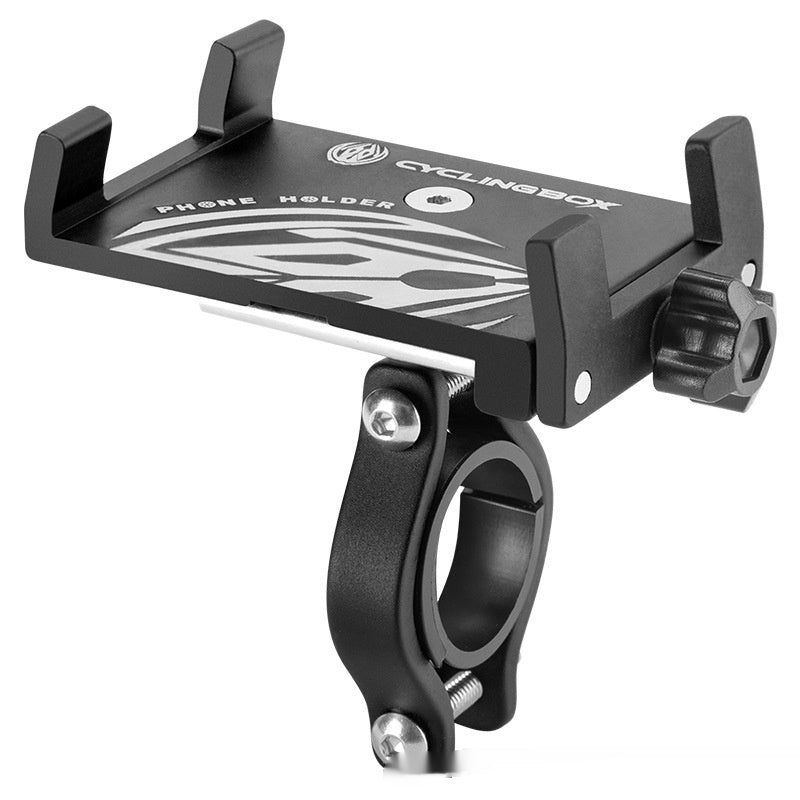 Portable four-claw bike phone holder