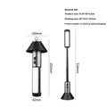 Extérieur Multifonctionnel Téléscopique pliant Camping Lantern