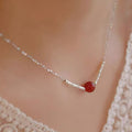 Chic collier chaîne perle de sweater Faux femmes Niche de luxe collier de col de tempérament Chai