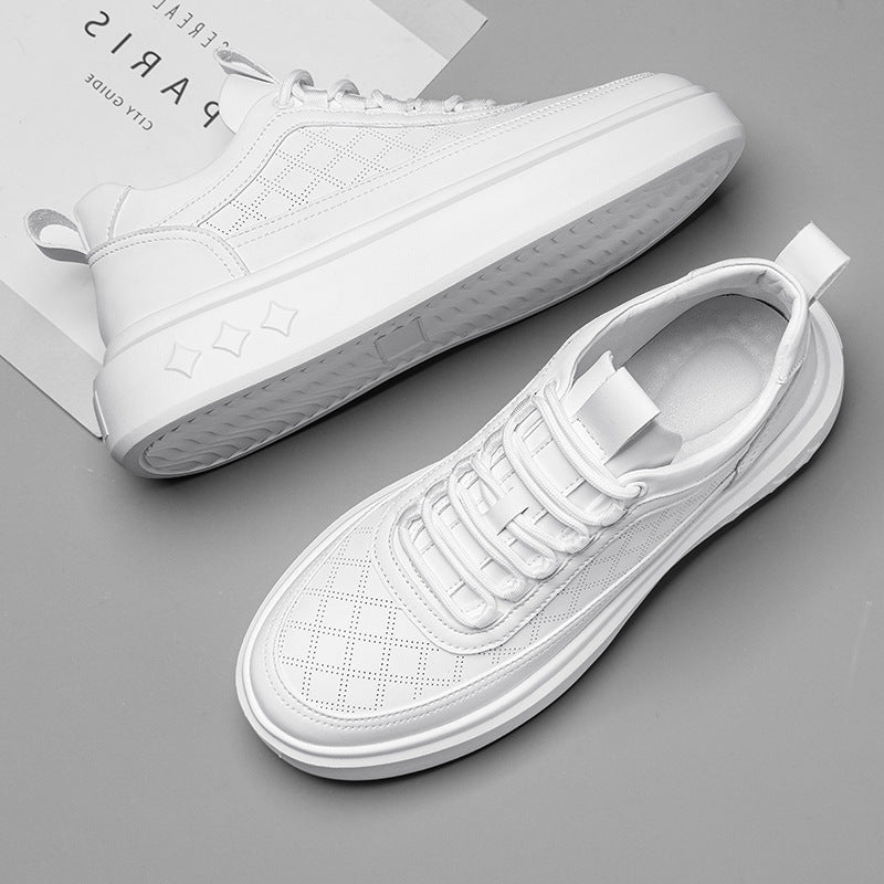 British Style Chaussure de Board Respirante Respirante Solidée