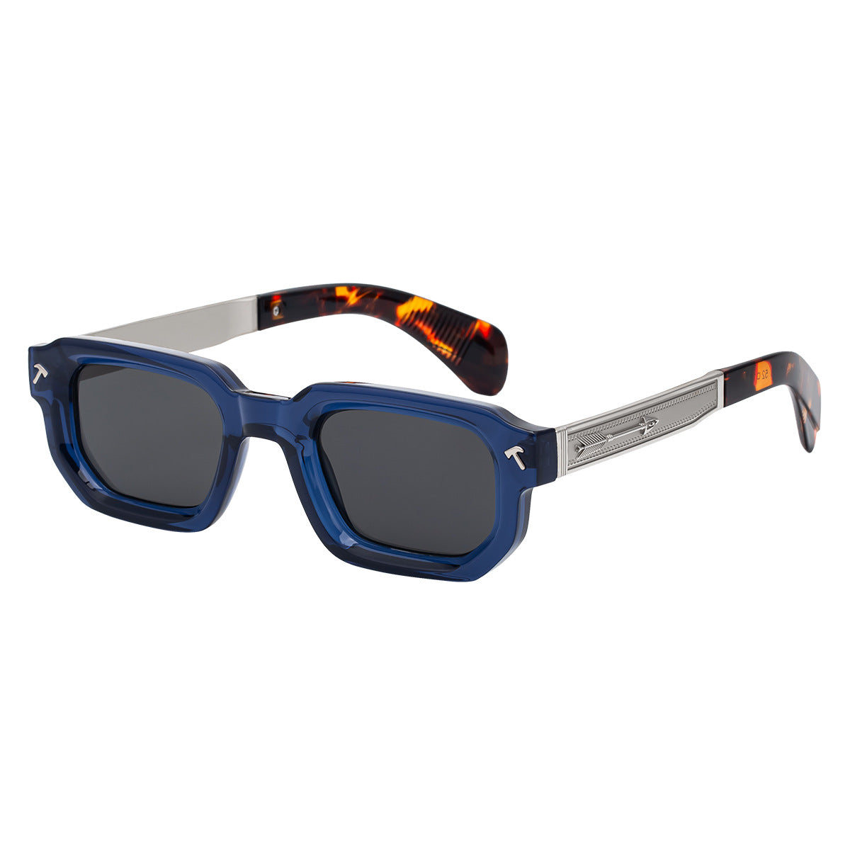 Lunettes de soleil européennes et américaines Fashion Square Frame