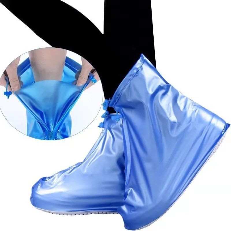Couverture de bottes de pluie en silicone épaississante et résistante à l'usure