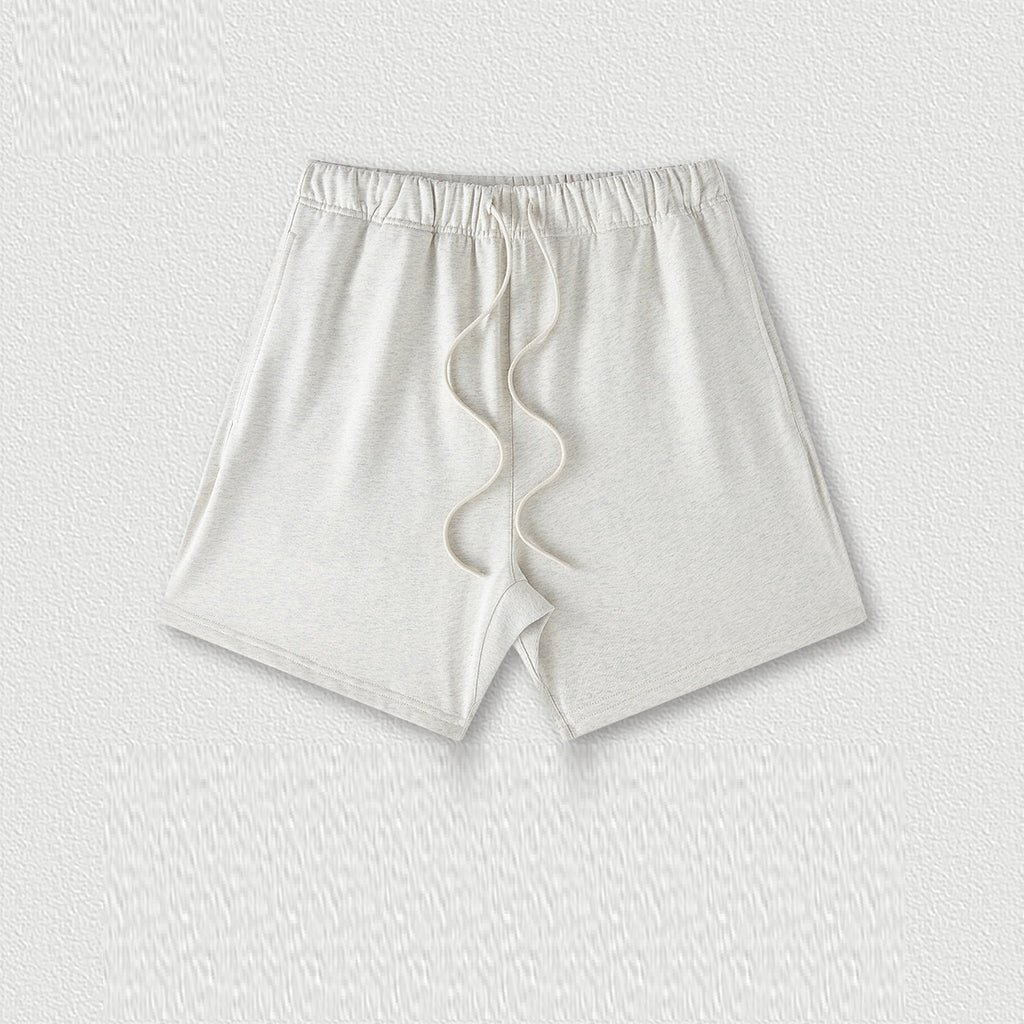 Couleur de la Terre Style de base Short en coton moyen et grand pour enfants