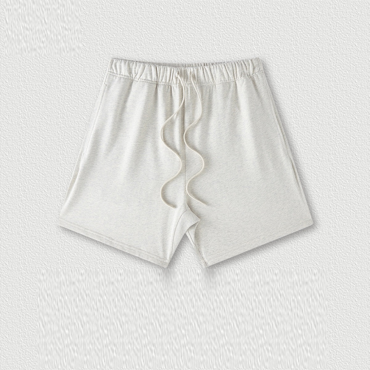 Couleur de la Terre Style de base Short en coton moyen et grand pour enfants