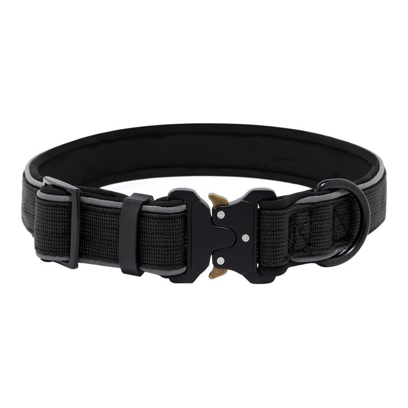 Collier de chien tactiqueHarness réfléchissant réglable