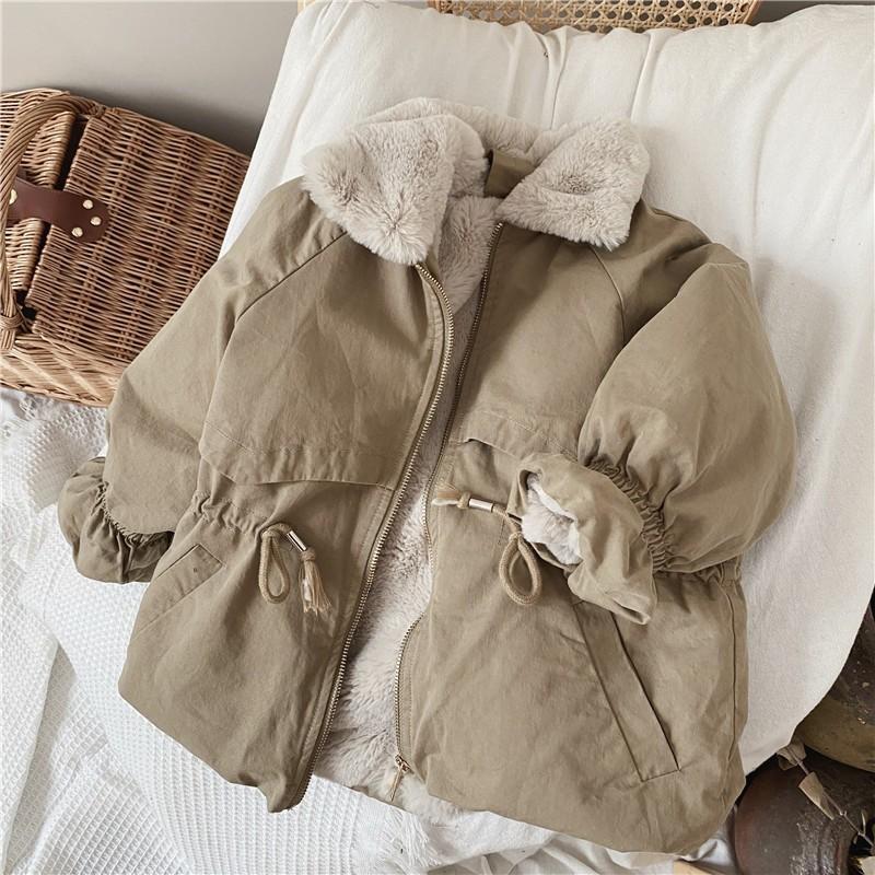 Suit rembourré en cachemire pour enfants