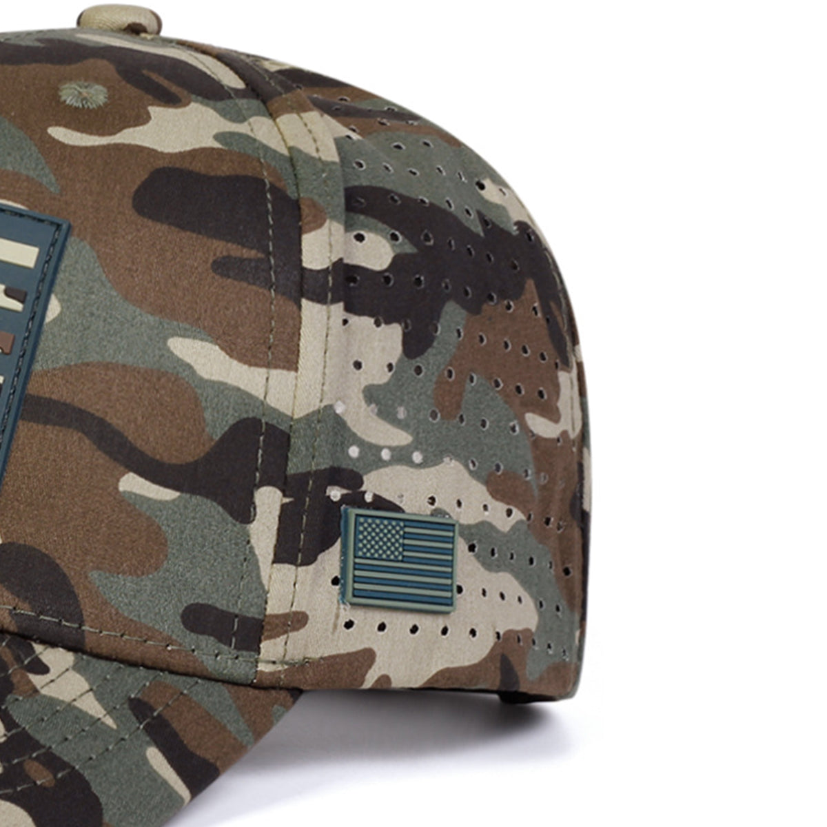American Flag Three-Dimensional Printed Breathable Mesh Adjustable Fashion Trendy Baseball