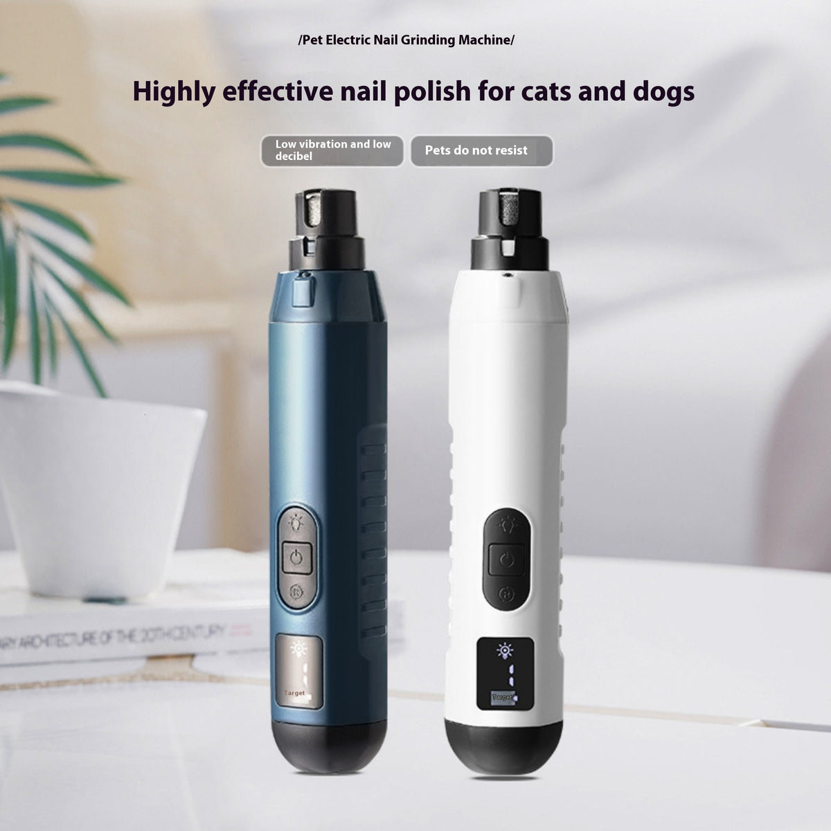 Retireur de Nail Polonais pour animaux de compagnie avec lumières LED de haute puissance