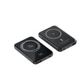 Aspiration magnétique avec chargeur sans fil de support portable 5000mAh Alimentation mobile