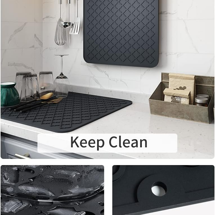 Kitchen drying mat - Silicone kitchen drying mat