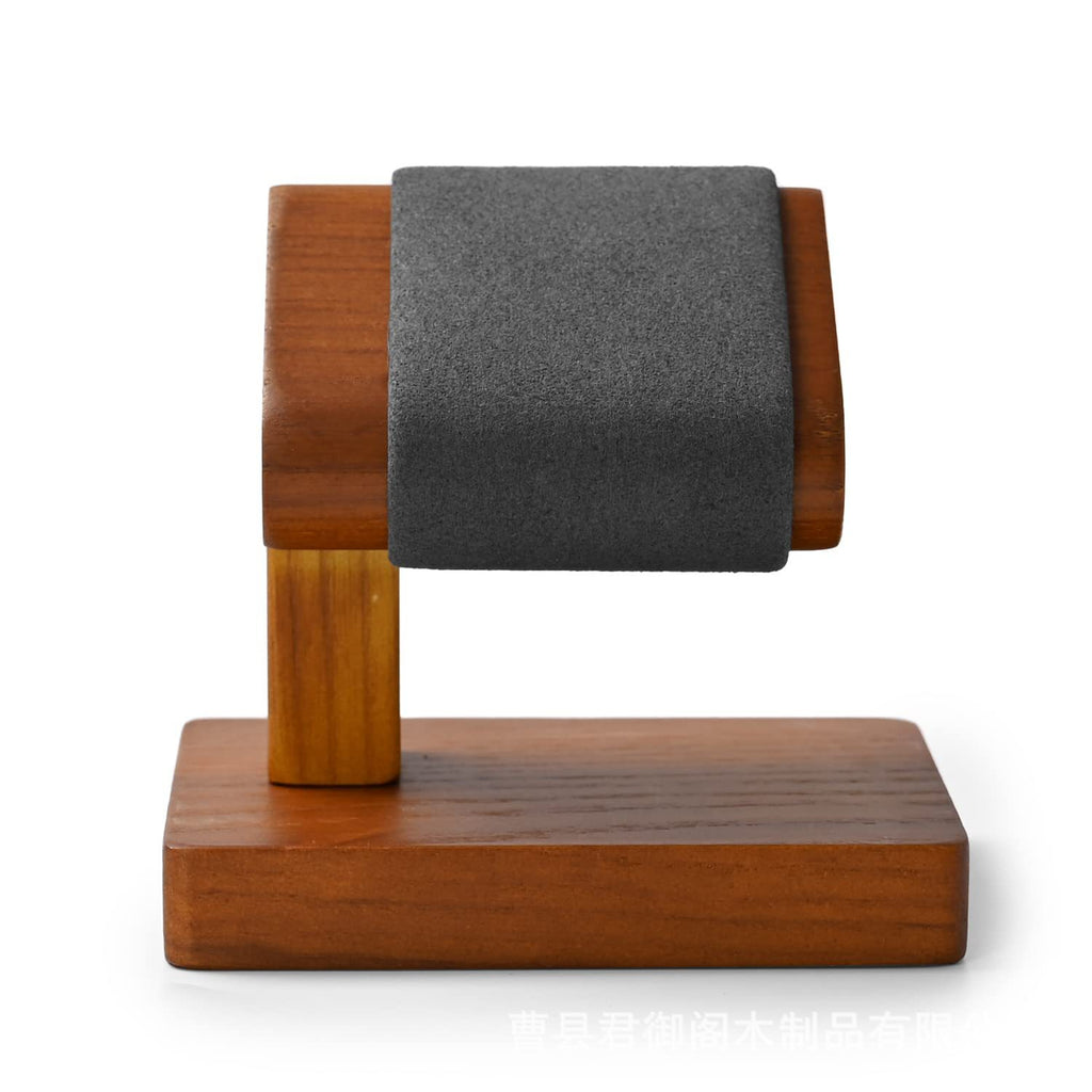 Décoration de bureau d'affichage de table simple en bois
