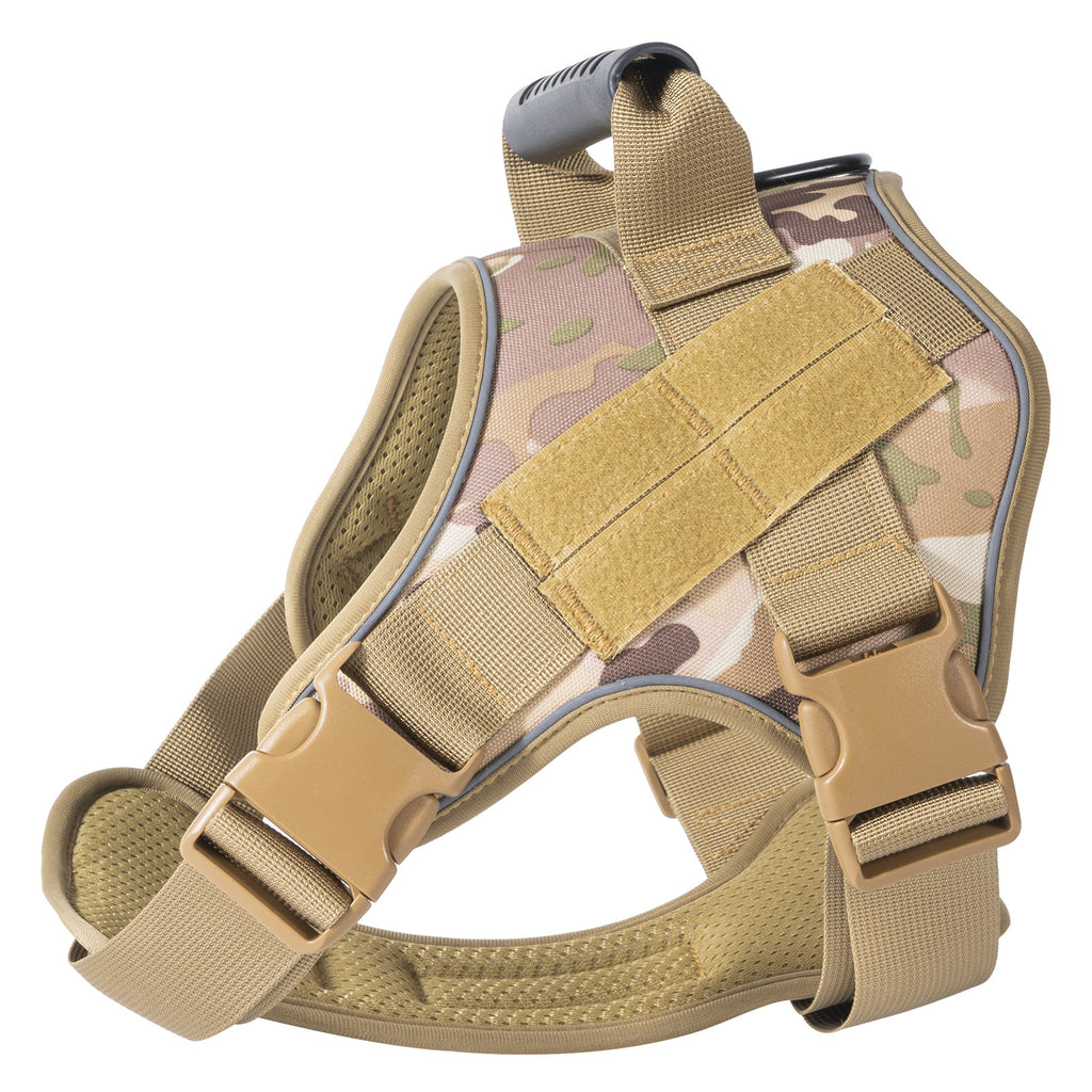 Corde de traction pour gros chiens Harnais tactique respirant