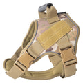 Corde de traction pour gros chiens Harnais tactique respirant