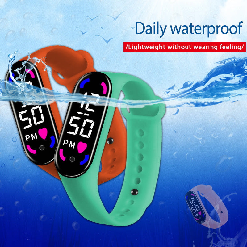 Multi-fonction Luminous Waterproof Touch-screen Montre électronique