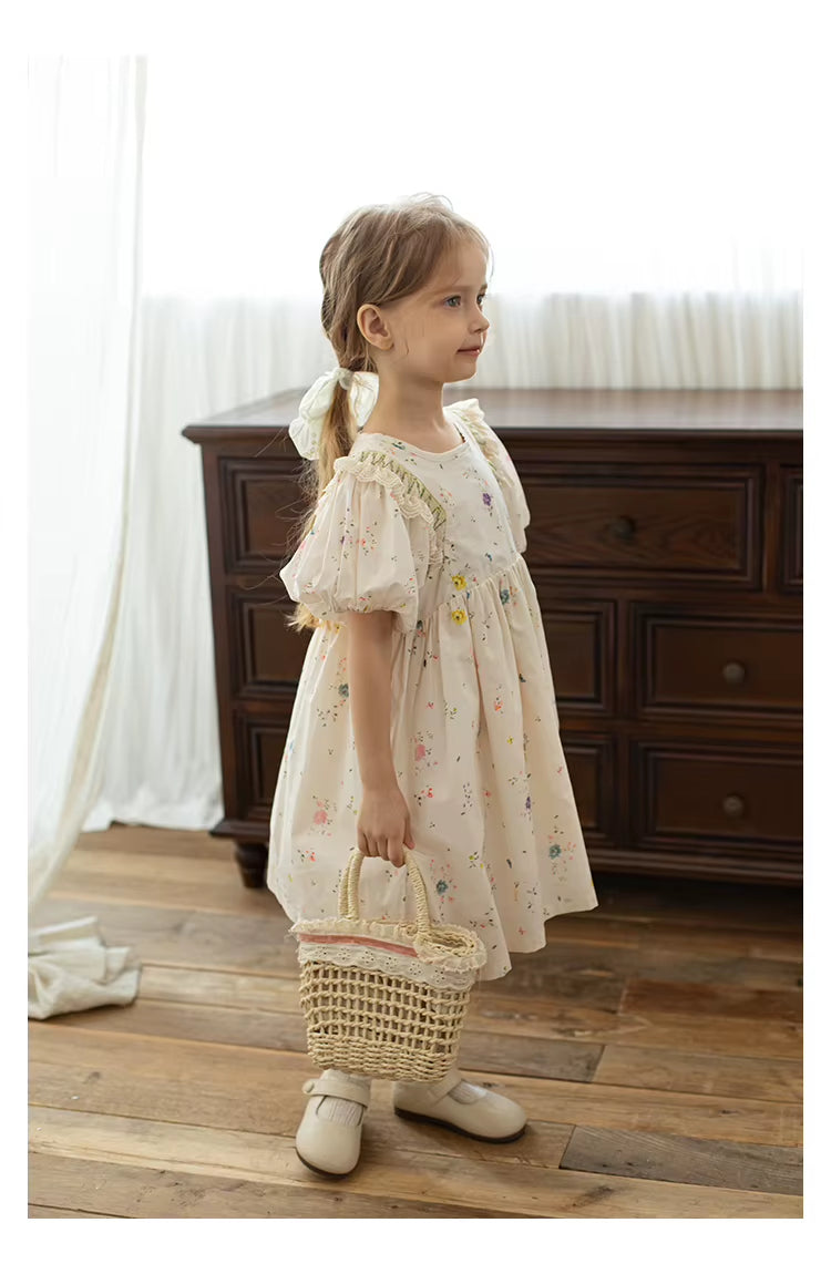 Robe à manches pour les filles