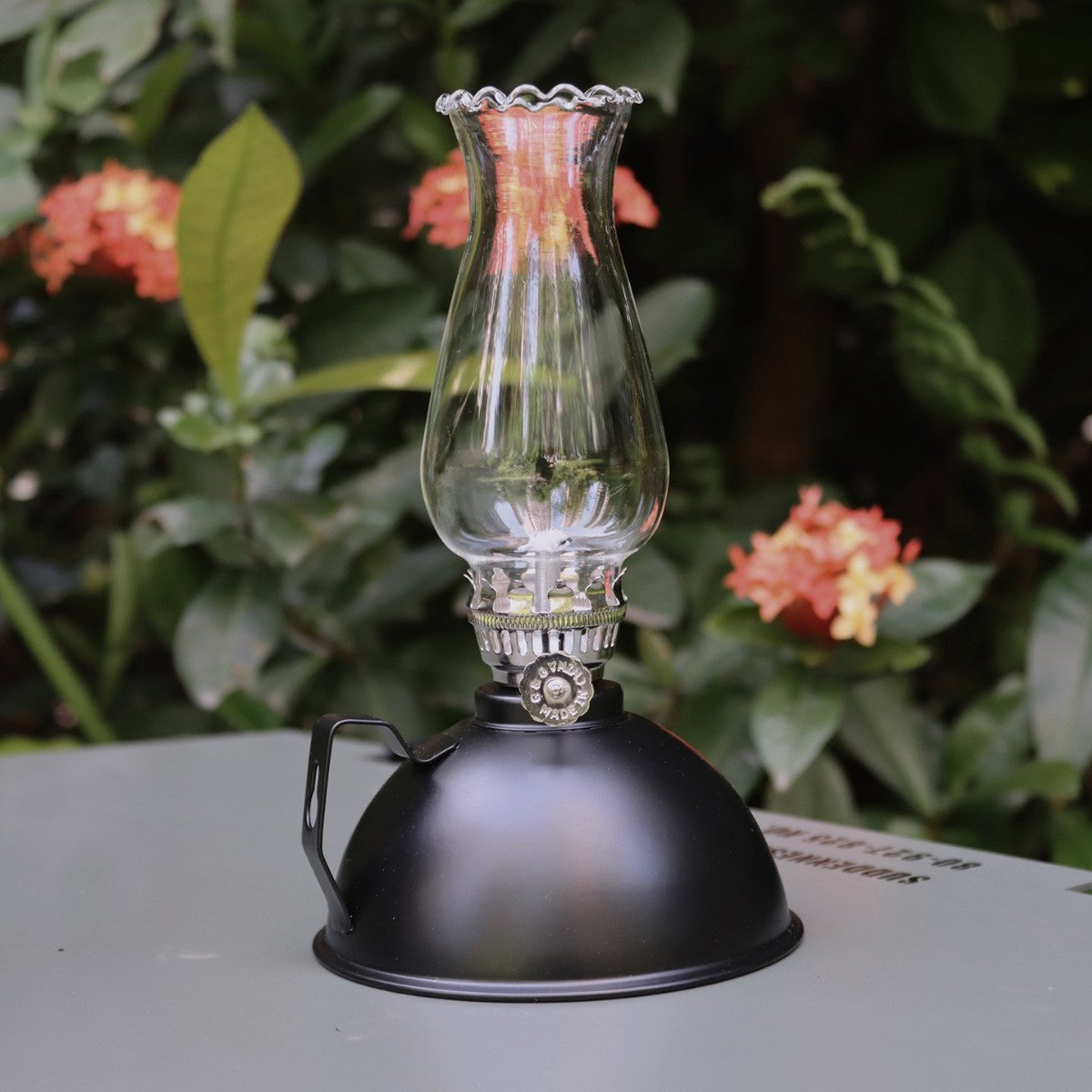 Camping extérieur Métal Vintage Kerosene Petite lampe
