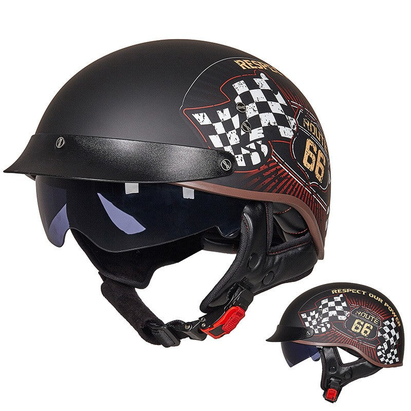 Casque de moto Vintage