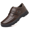 Chaussures en cuir casual britannique style affaires fabriqués à partir de Cowhide plein grain avec un So