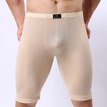 Sous-vêtements pour jambes longues respirantes pour hommes