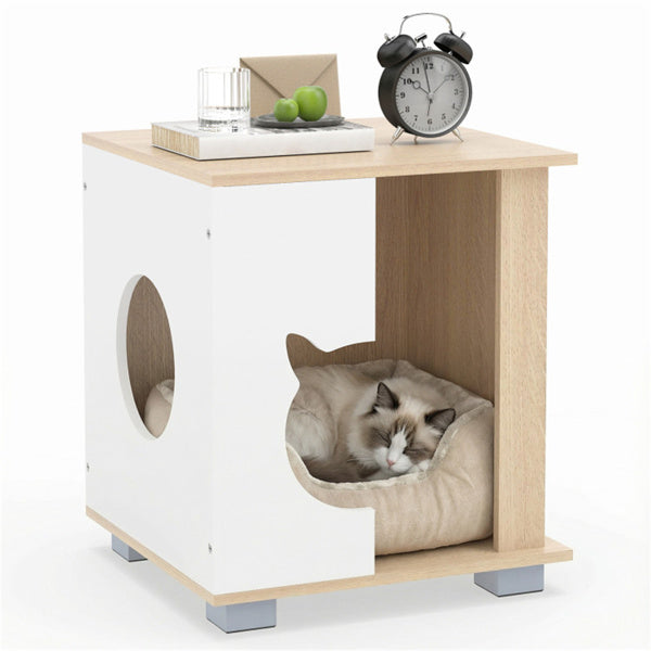 Table de chevet en bois polyvalente