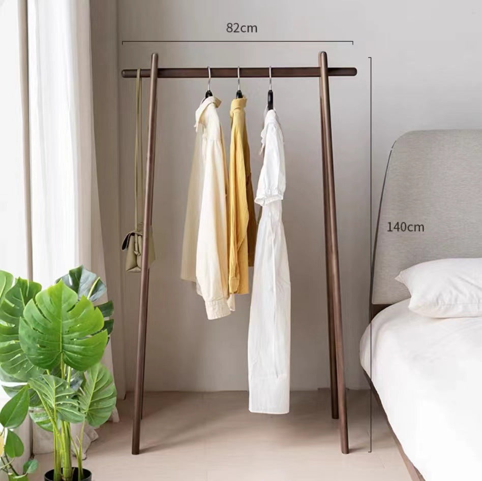 Manteau en bois massif et rack de chapeau