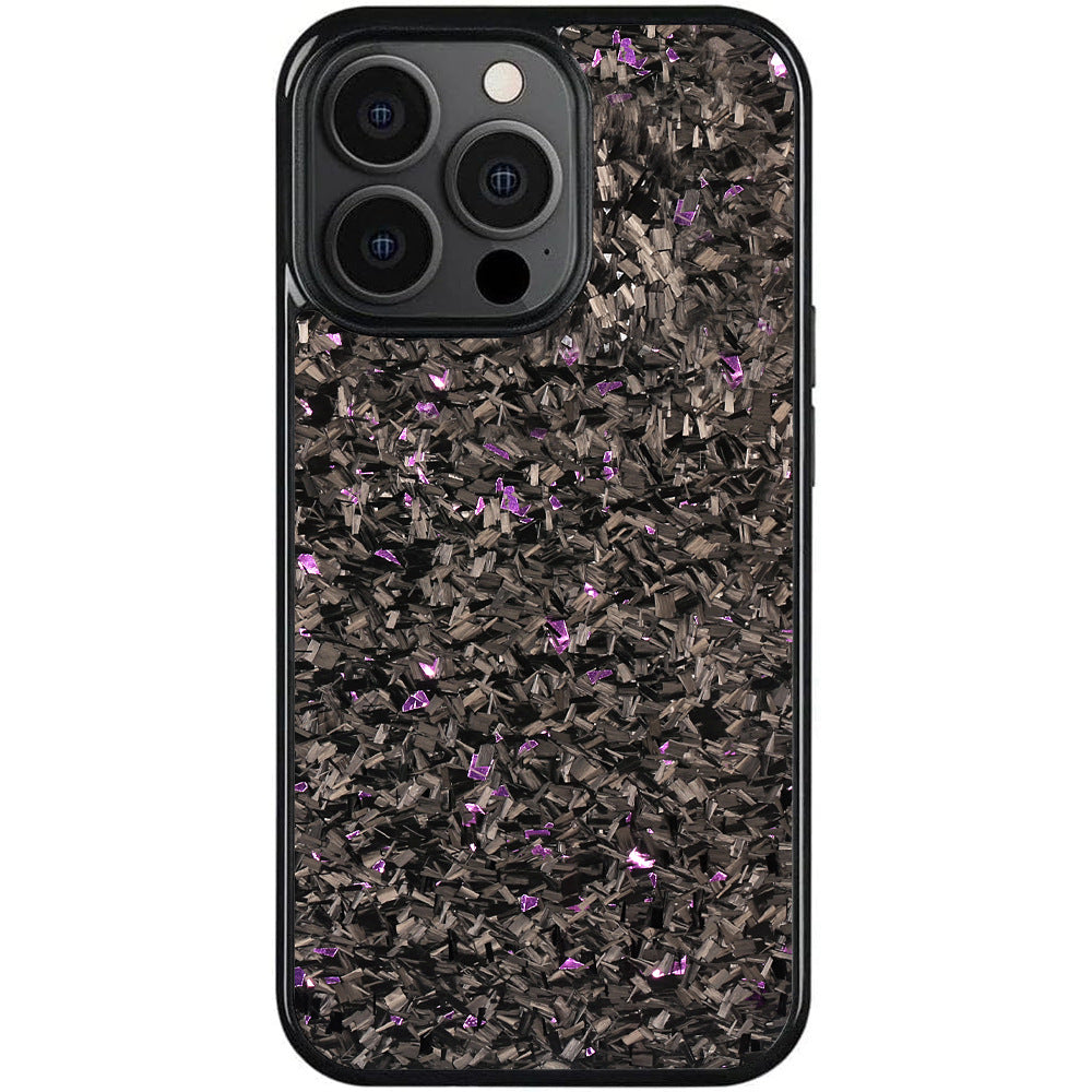 Coque de téléphone en fibre de carbone forgée résistant à la chute