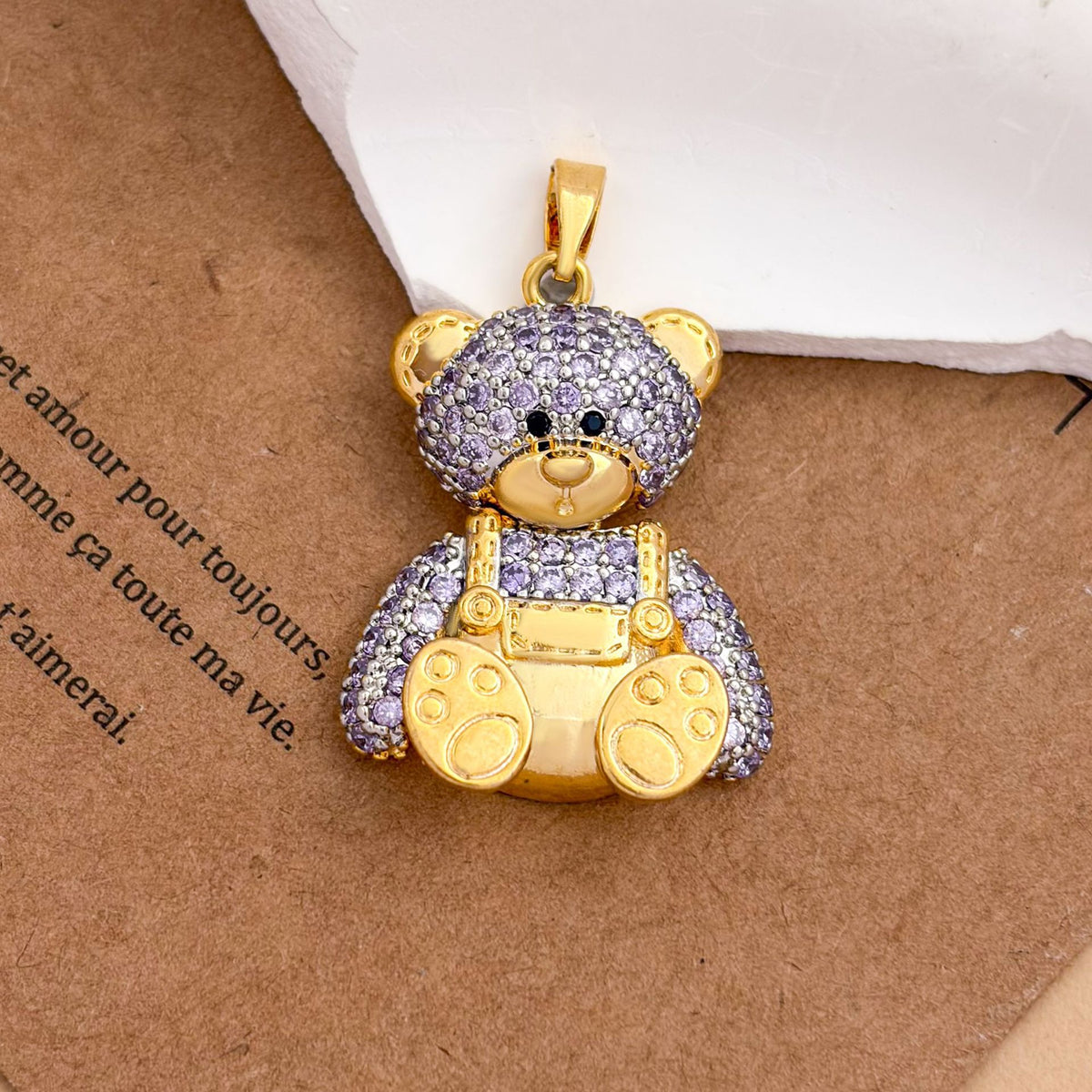Pendentif et accessoires pour bijoux pour petits ours mignons