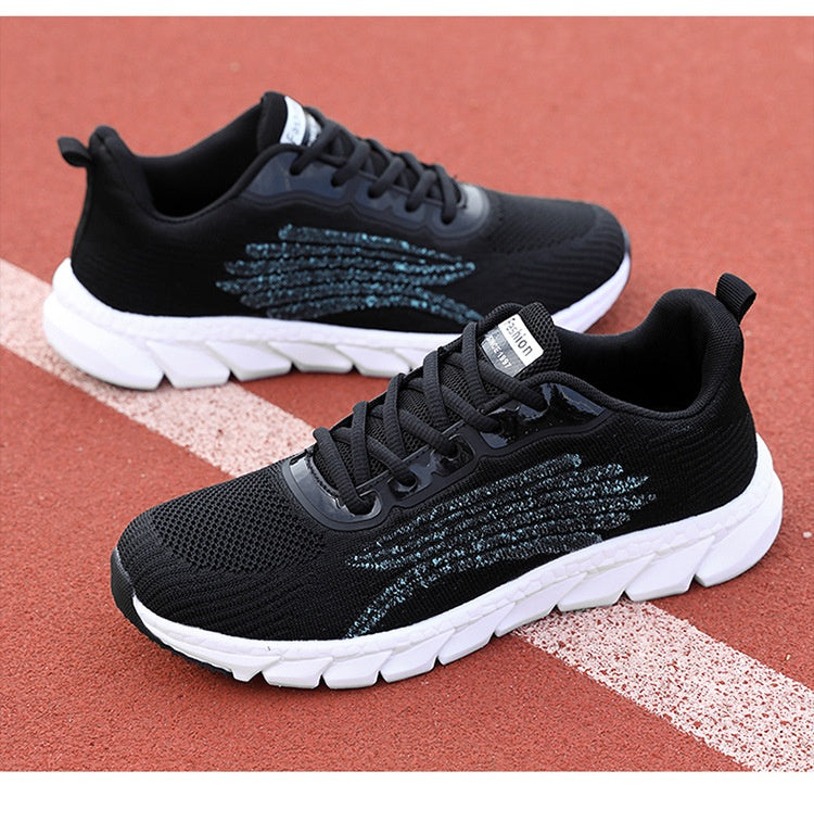 Confortable légère course à pied Casual Flat Shoes Sneaker