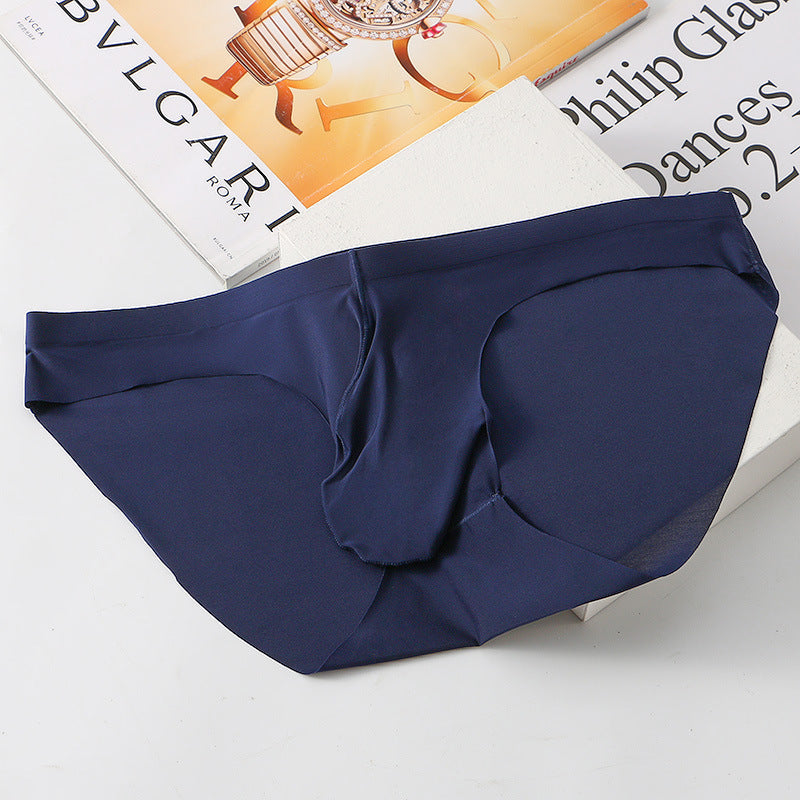 Slip homme sans couture de soie de glace